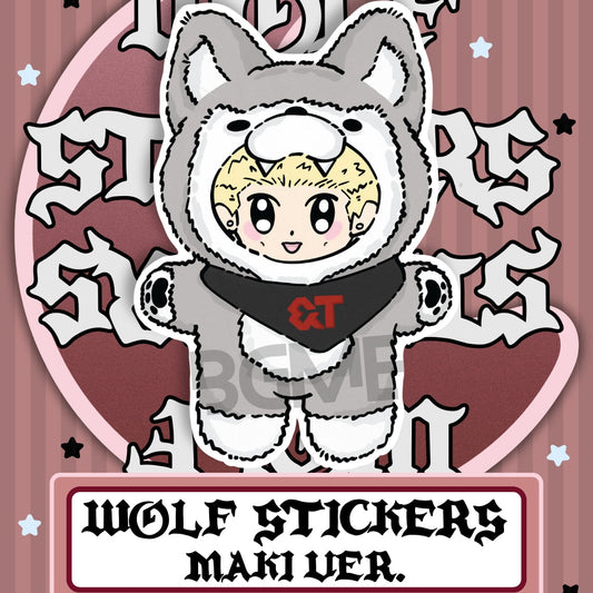 &TEAM Wolf Sticker