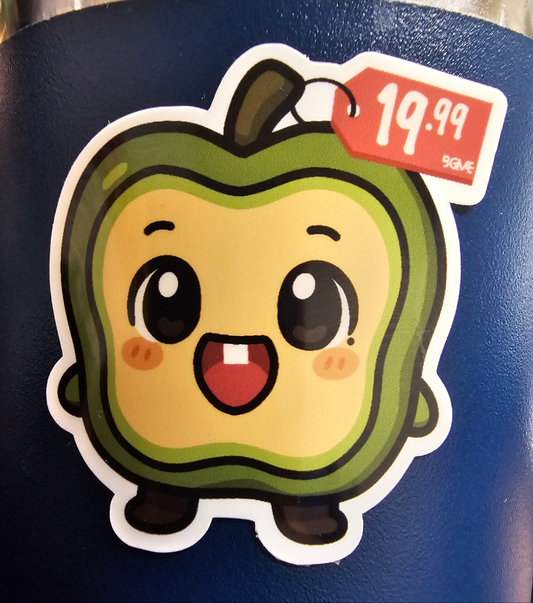 Mark's Apple Sticker