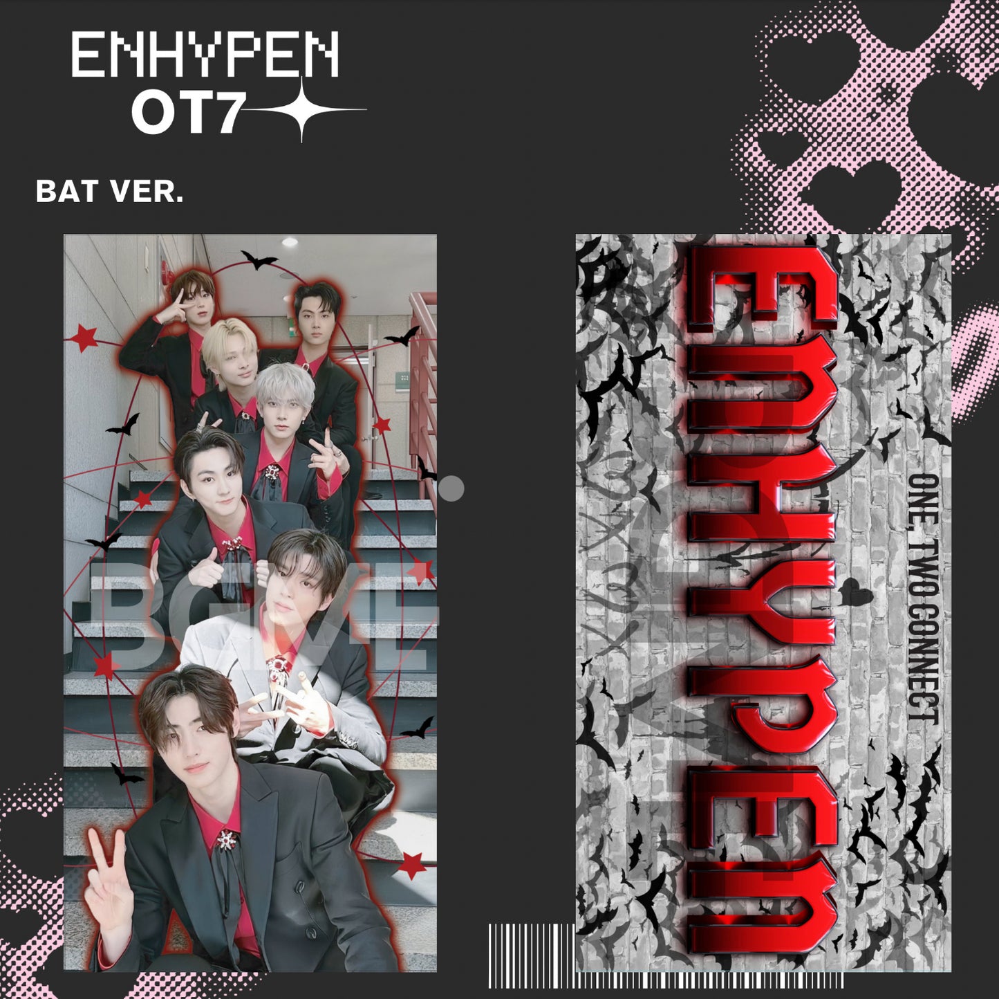 Enhypen Fabric Slogan