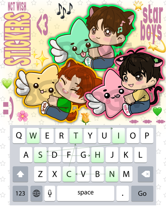 NCT WISH StarBoy Sticker