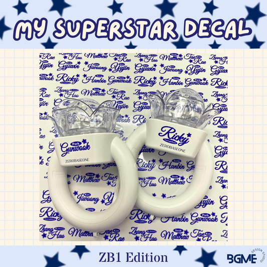 Zerobaseone ZB1 Lightsick Decal