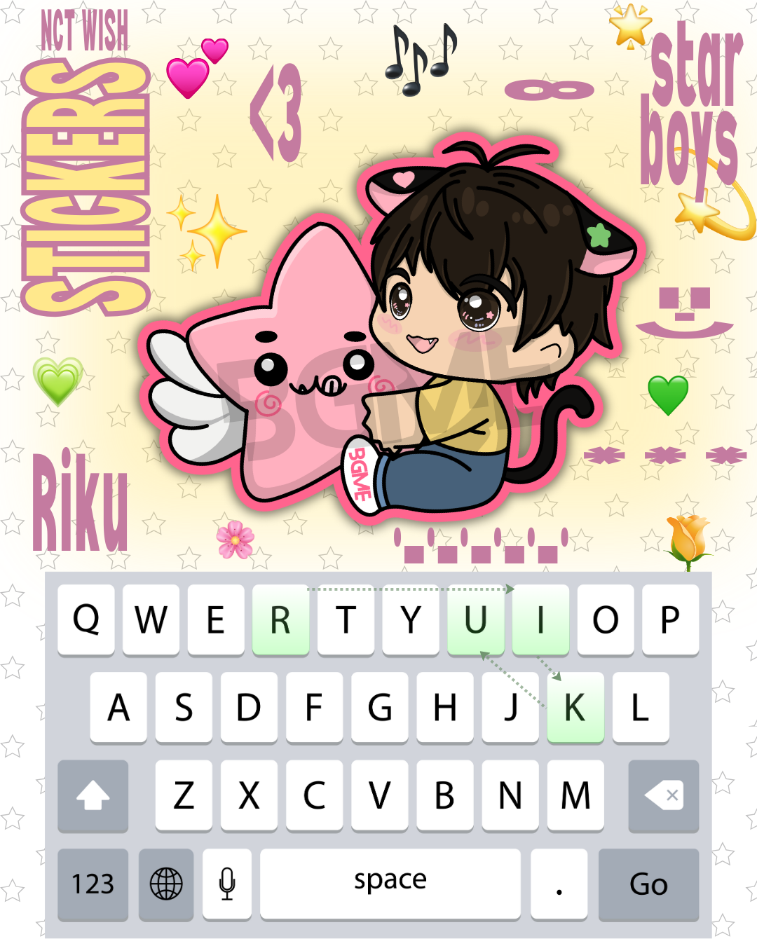 NCT WISH StarBoy Sticker