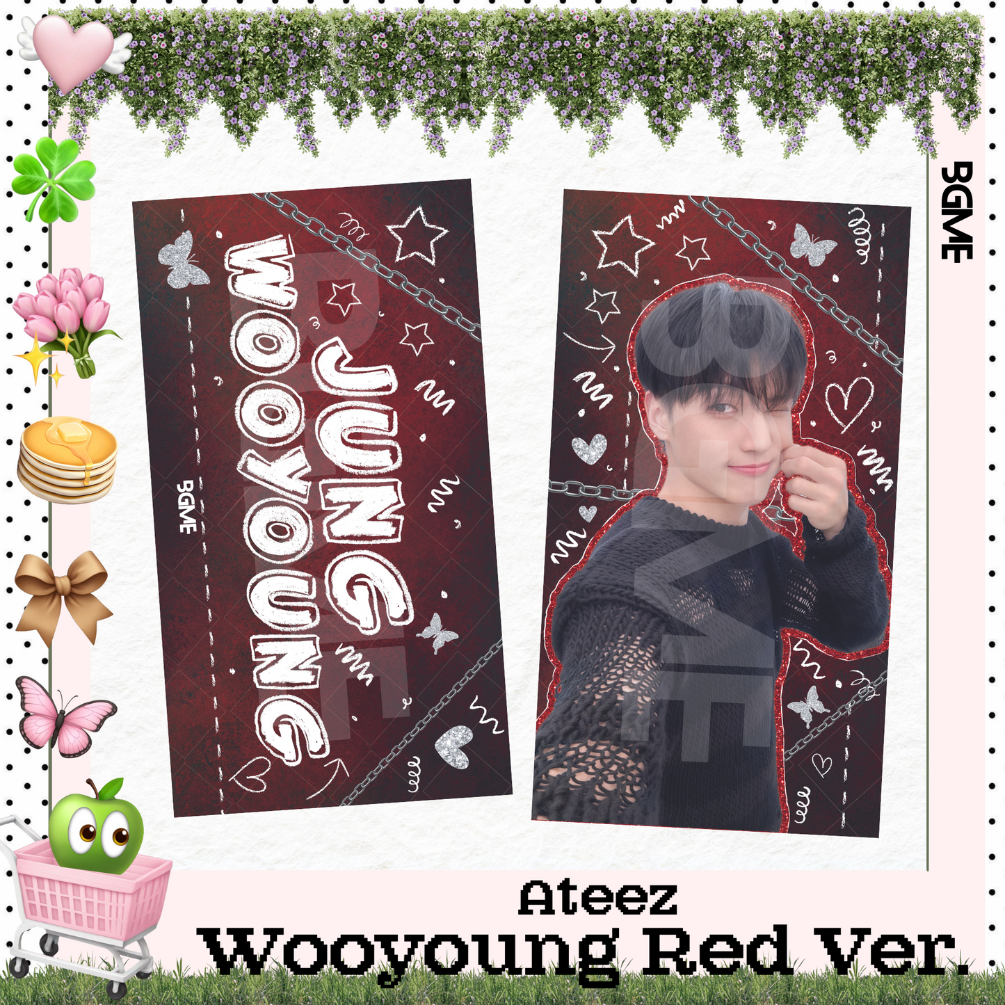 ATEEZ Fabric Slogan