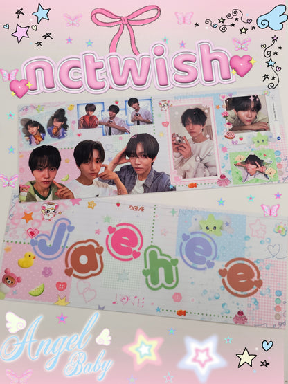 NCT Wish Paper Slogan Banner