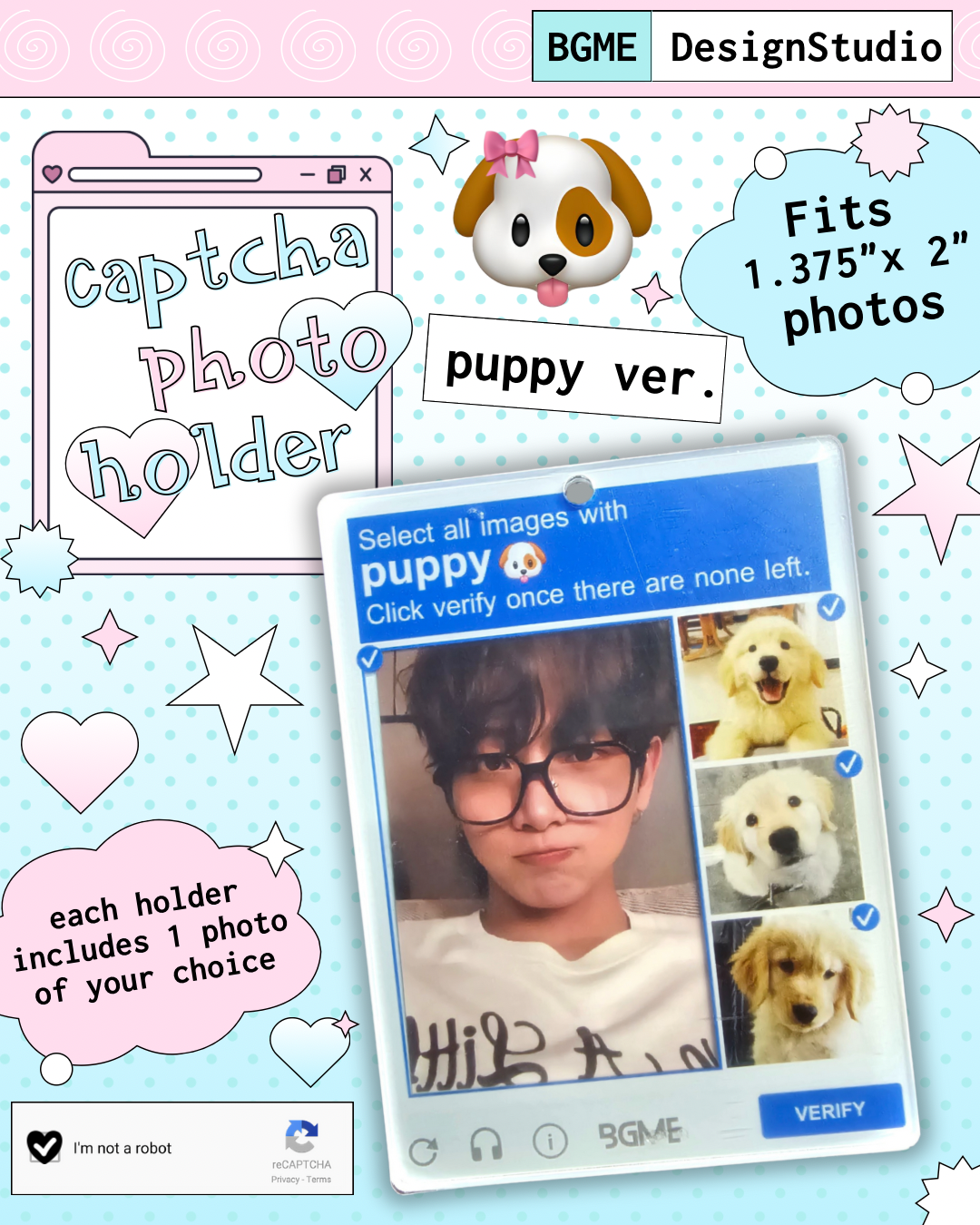 Captcha Photo Keychain
