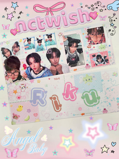NCT Wish Paper Slogan Banner