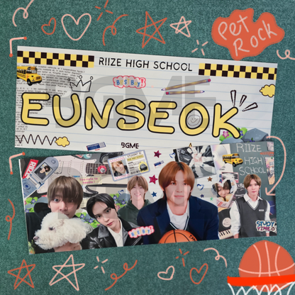 RIIZE Paper Slogan Banner
