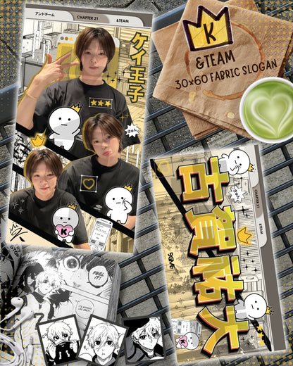 &Team Fabric Slogan