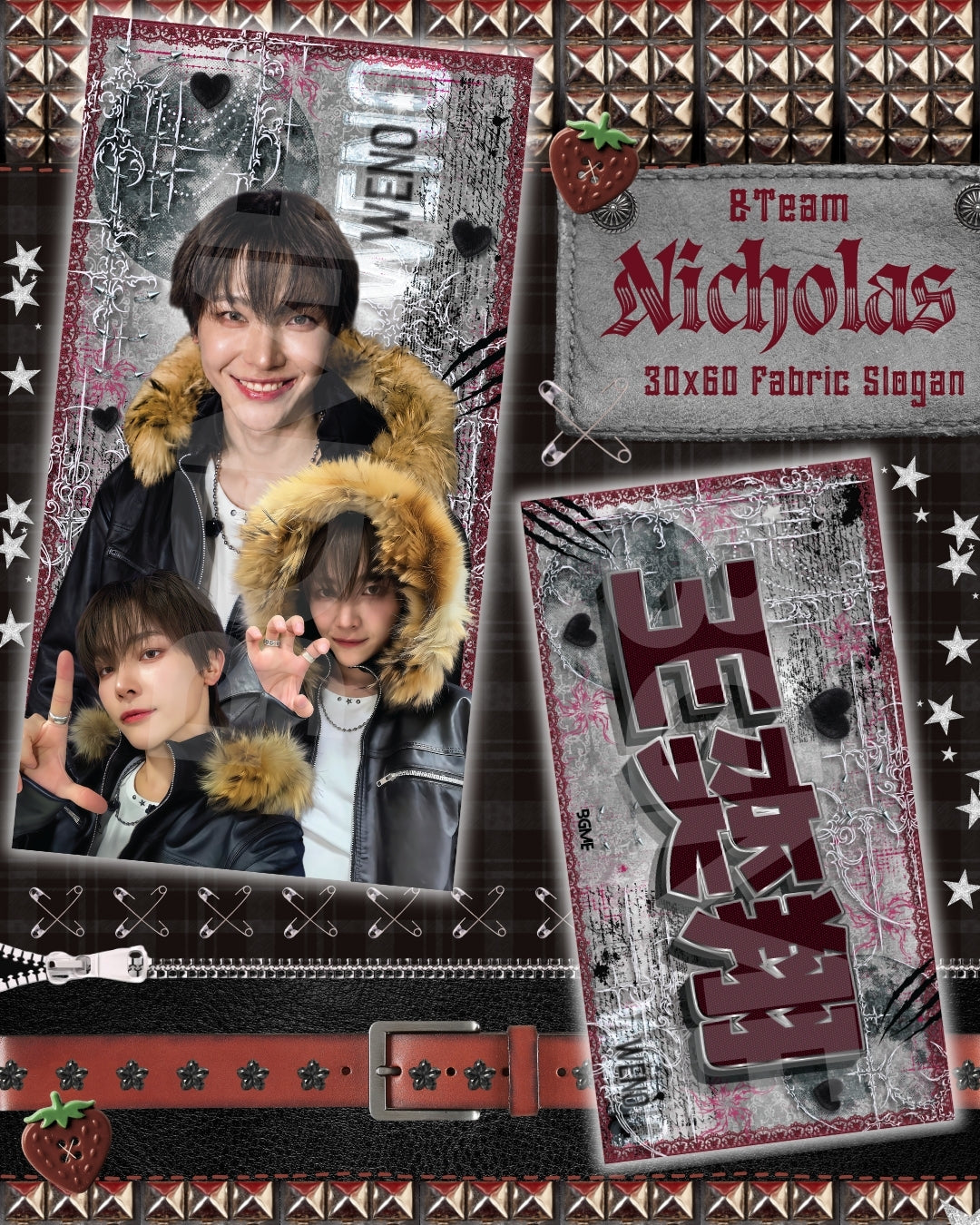 &Team Fabric Slogan
