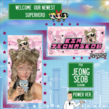 P1Harmony Fabric Slogan