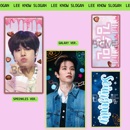 Stray Kids Fabric Slogan