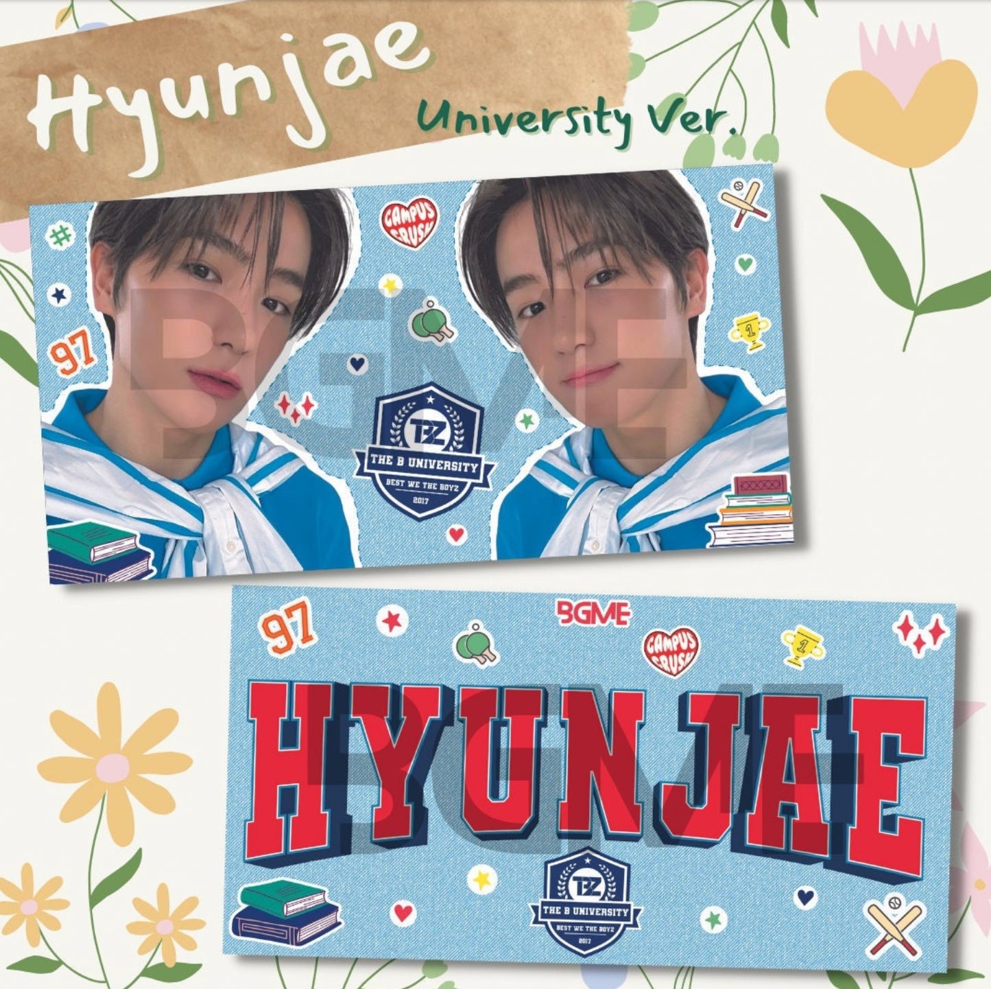 The Boyz Fabric Slogan
