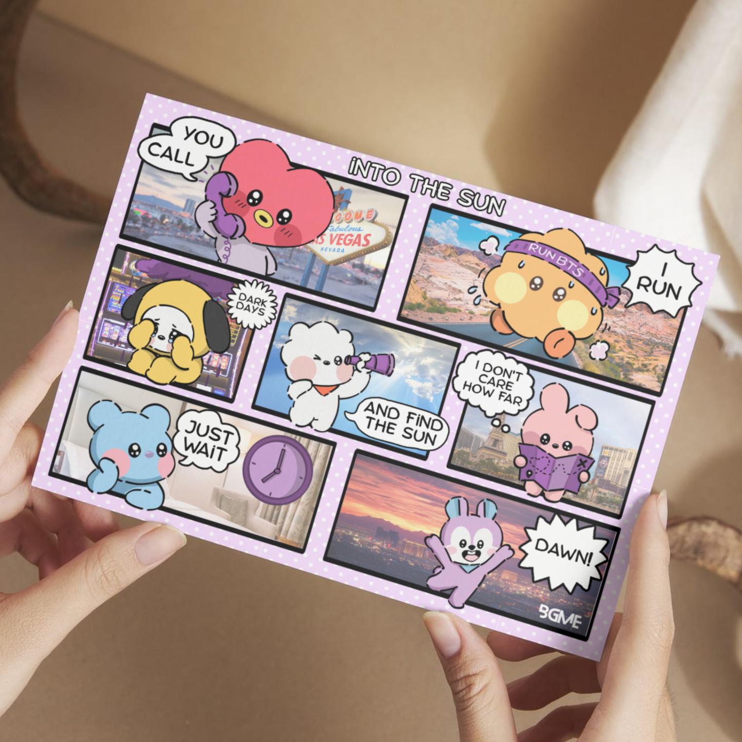 BTS Into the Sun Artprint