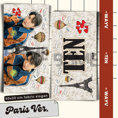 WayV Fabric Slogan