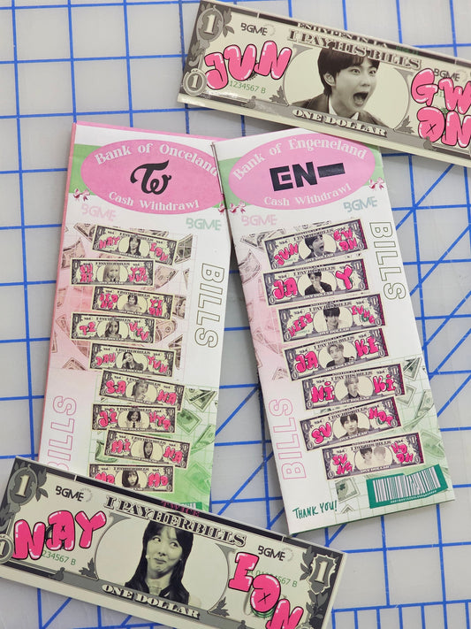 Bills/Cash Withdrawal