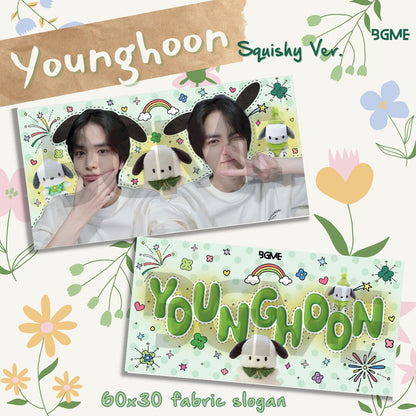 The Boyz Fabric Slogan