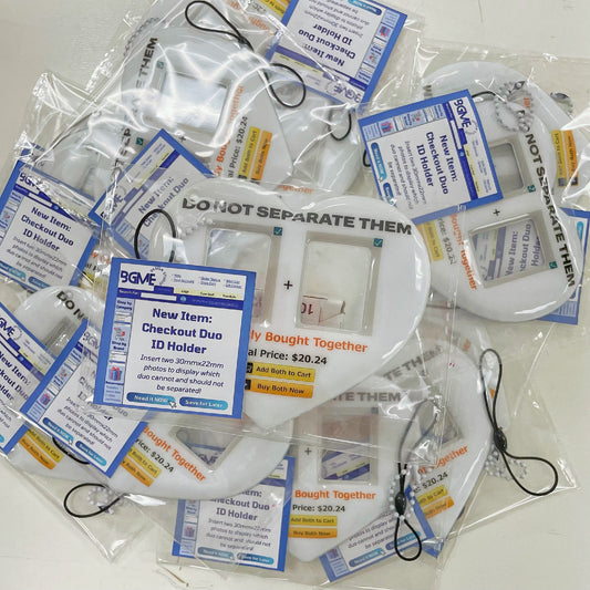 Checkout Duo Kpop ID Photocard Holder