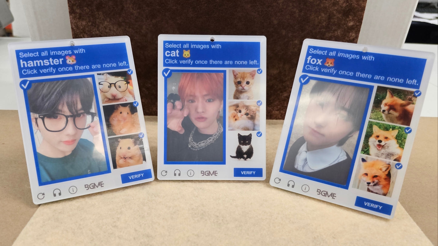 Captcha PHOTOCARD Holders