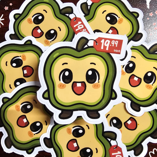 Mark's Apple Sticker